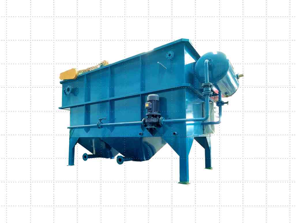 600噸廢水處理采用怎么樣的氣浮機(jī)？-樂中環(huán)保